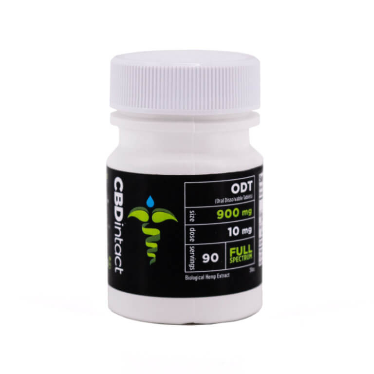 CBD Tablets Oral Dissolavable Tablets CBDintact